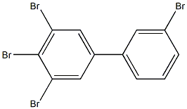 3,3',4,5-Tetrabromo-1,1'-biphenyl Struktur