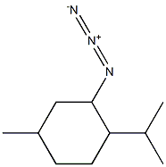 2-Isopropyl-5-methylcyclohexyl azide Struktur