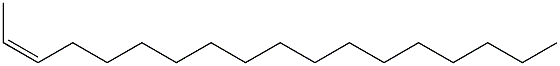 (Z)-2-Octadecene Struktur