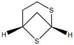 [1R,5R,(+)]-2,6-Dithiabicyclo[3.1.1]heptane Struktur