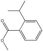 2-Isopropylbenzoic acid methyl ester Struktur