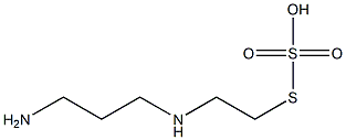 Thiosulfuric acid S-[2-[(3-aminopropyl)amino]ethyl] ester Struktur