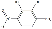 3-Amino-6-nitropyrocatechol Struktur