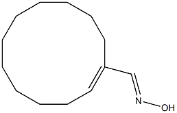 Cyclododecene-1-carbaldehyde oxime Struktur