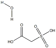 Sulfoacetic acid hydrate Struktur