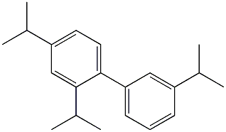 3,2',4'-Triisopropyl-1,1'-biphenyl Struktur