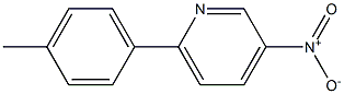 3-Nitro-6-(4-methylphenyl)pyridine Struktur