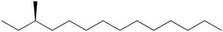 [R,(-)]-3-Methyltetradecane Struktur