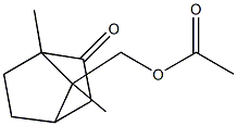 8-Acetoxy-2-bornanone Struktur