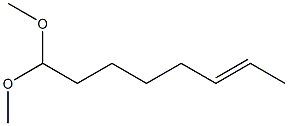 6-Octenal dimethyl acetal Struktur