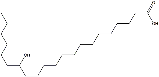 15-Hydroxyhenicosanoic acid Struktur