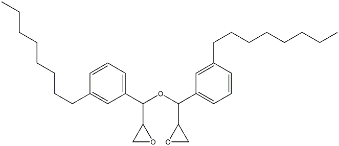 3-Octylphenylglycidyl ether Struktur