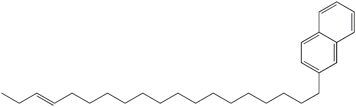 2-(16-Nonadecenyl)naphthalene Struktur