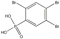 2,4,5-Tribromophenylphosphonic acid Struktur