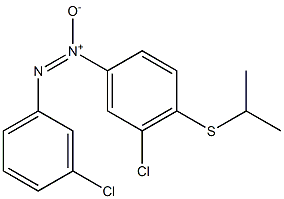 3',5-Dichloro-4-(isopropylthio)azoxybenzene Struktur