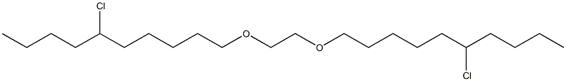 1,2-Bis(6-chlorodecyloxy)ethane Struktur