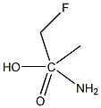 3-Fluoro(2-2H)-L-alanine Struktur