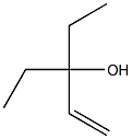 3-Ethyl-1-penten-3-ol Struktur