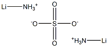 Sulfuric acid lithiumammonium salt Struktur