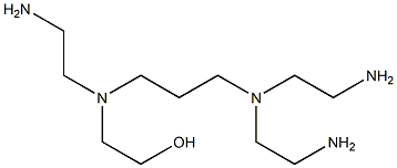 2-[N-(2-Aminoethyl)-N-[3-[bis(2-aminoethyl)amino]propyl]amino]ethanol Struktur