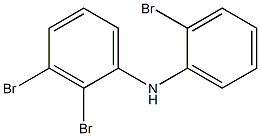 2,3-Dibromophenyl 2-bromophenylamine Struktur