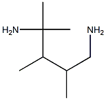 1,2-Dimethyl-1,3-dimethyl-1,4-butanediamine Struktur