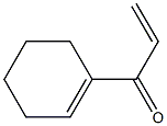 1-(1-Cyclohexenyl)-2-propen-1-one Struktur