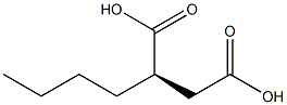 [R,(+)]-Butylsuccinic acid Struktur