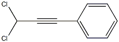 1,1-Dichloro-3-phenyl-2-propyne Struktur