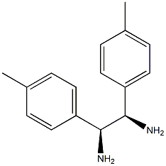 (1R,2S)-1,2-Bis(4-methylphenyl)-1,2-ethanediamine Struktur