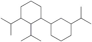 2,3,3'-Triisopropyl-1,1'-bicyclohexane Struktur