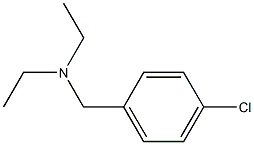 N,N-Diethyl-4-chlorobenzenemethaneamine Struktur