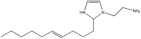 1-(2-Aminoethyl)-2-(4-decenyl)-4-imidazoline Struktur