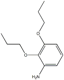 2,3-Dipropoxyaniline Struktur