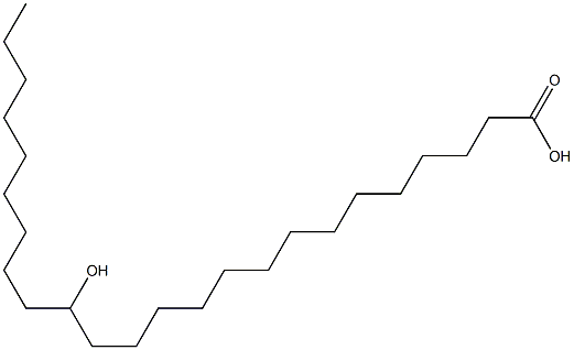 15-Hydroxytetracosanoic acid Struktur