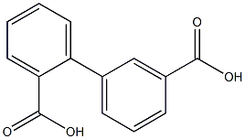 Biphenyl-2,3'-dicarboxylic acid Struktur