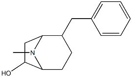 2-Benzyltropan-6-ol Struktur