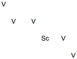 Scandium pentavanadium Struktur