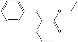 Ethoxy(phenoxy)acetic acid ethyl ester Struktur