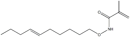 N-(6-Decenyloxy)methacrylamide Struktur