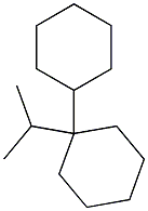 1-Isopropyl-1,1'-bicyclohexane Struktur