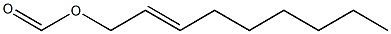 Formic acid 2-nonenyl ester Struktur