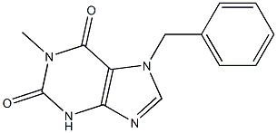 7-Benzyl-1-methylxanthine Struktur