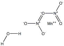 Manganese nitrate hydrate Struktur