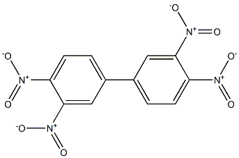 3,3',4,4'-Tetranitrobiphenyl Struktur