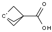 3-Carboxybicyclo[1.1.1]pentan-1-ylradical Struktur