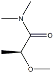 [S,(-)]-2-Methoxy-N,N-dimethylpropionamide Struktur