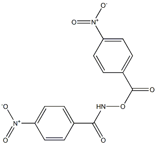 N-(4-Nitrobenzoyloxy)-4-nitrobenzamide Struktur