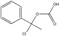 Carbonic acid phenyl(1-chloroethyl) ester Struktur