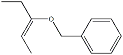 (Z)-3-(Benzyloxy)-2-pentene Struktur